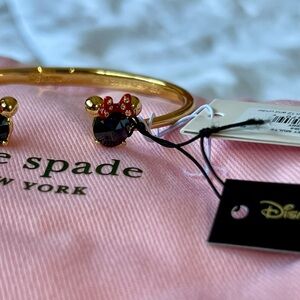Disney X Kate Spade New York Minnie Mouse Cuff Bracelet
